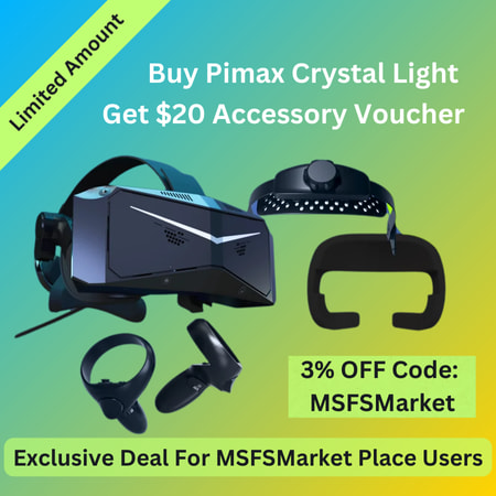 Sponsored ad for Pimax VR headsets